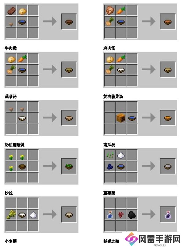 我的世界贝爷工作台怎么合成 我的世界贝爷生存合成表