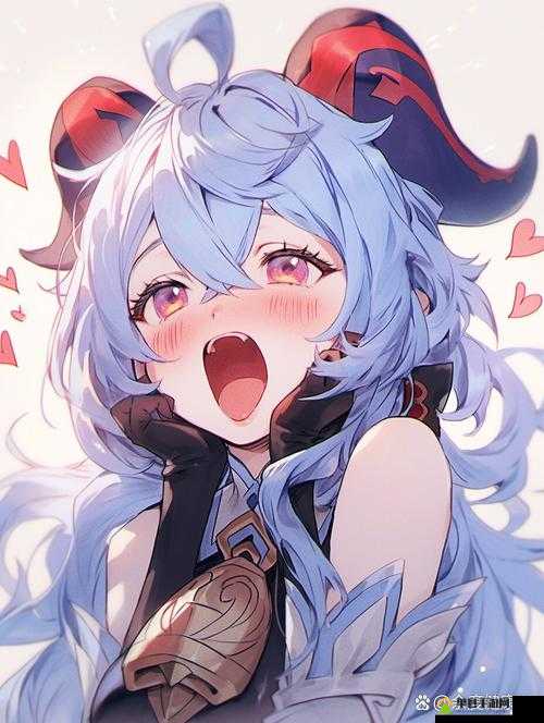 甘雨流口水翻白眼咬铁球:萌趣瞬间