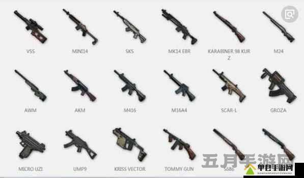 绝地求生M416枪托图鉴,全军出击配件深度解析