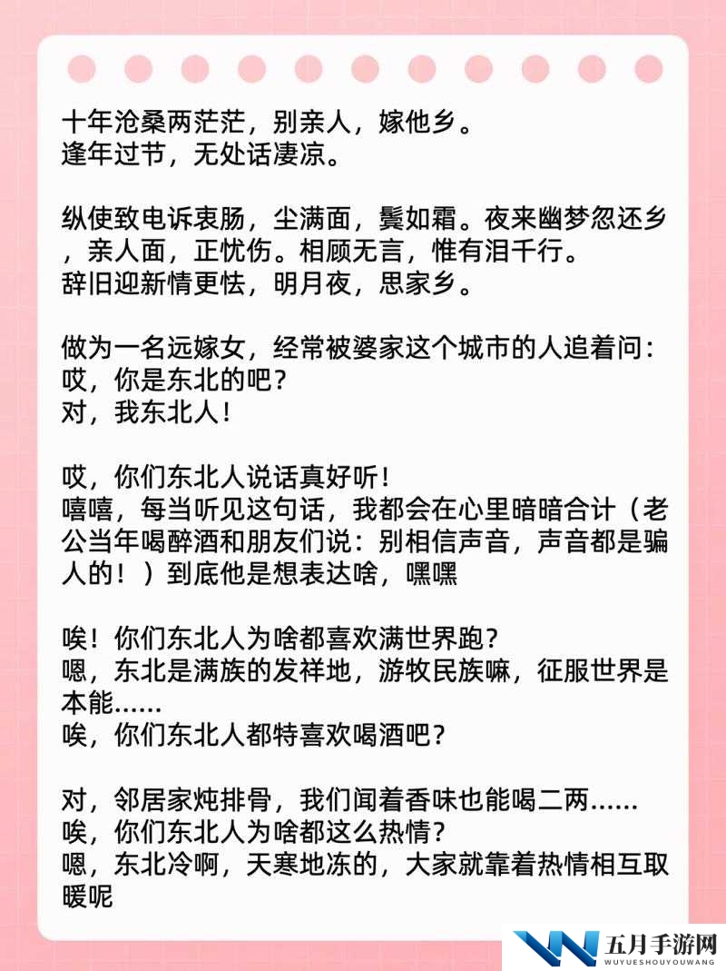 东北那旮瘩母与子写的什么:关于他们的故事和情感纠葛