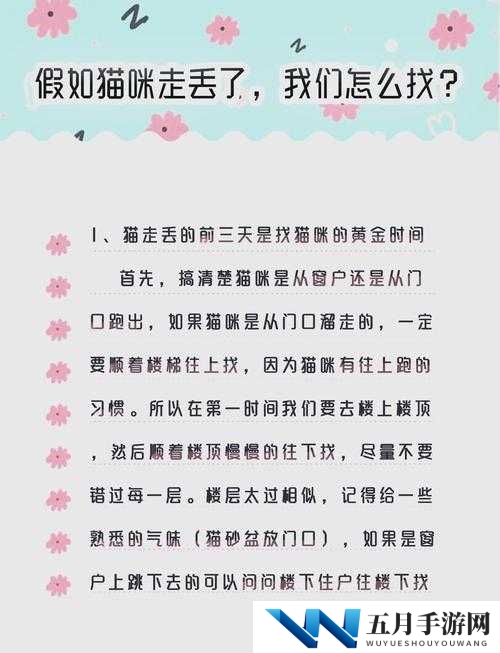 萌宅物语猫咪不见了怎么办?猫咪失踪攻略