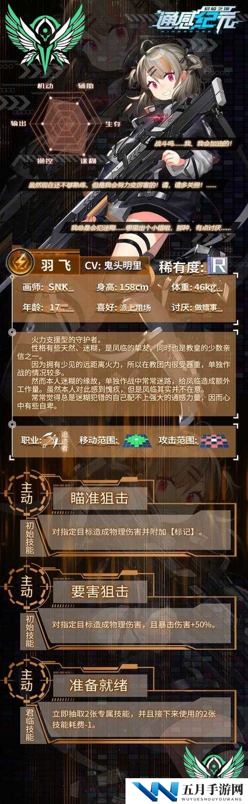 通感纪元羽飞实力如何？通感者技能羁绊全解析及未来玩法大猜想