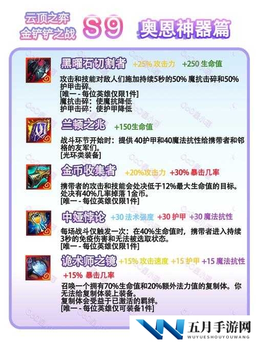 复原的神器神魔之战装备获取详细完整攻略指南