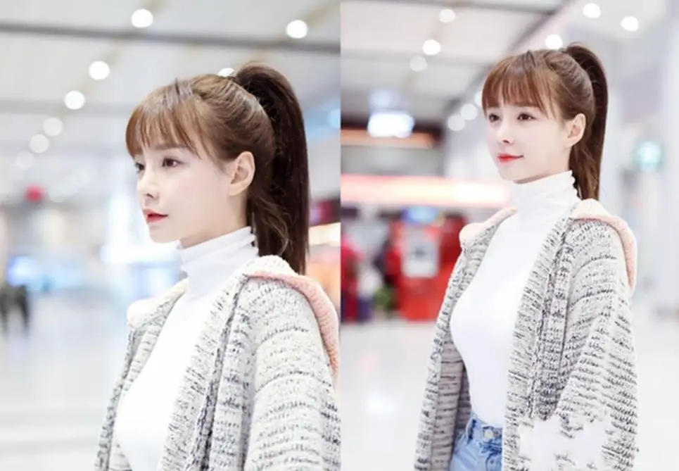 女明星脱发严重_发量少的女明星有哪些_杨幂赵丽颖金晨假发片